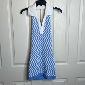 Halter mini dress